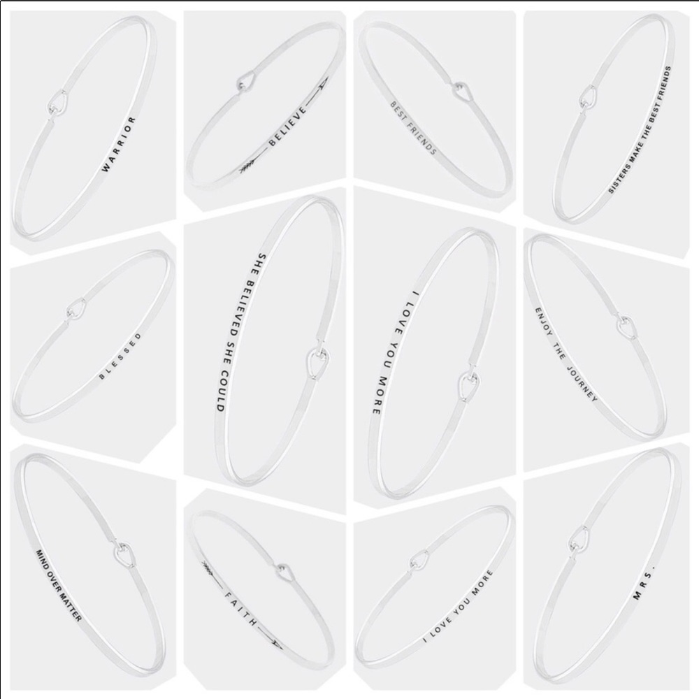 1 Bracelet bangles thin metal brass - Picture 6 of 8